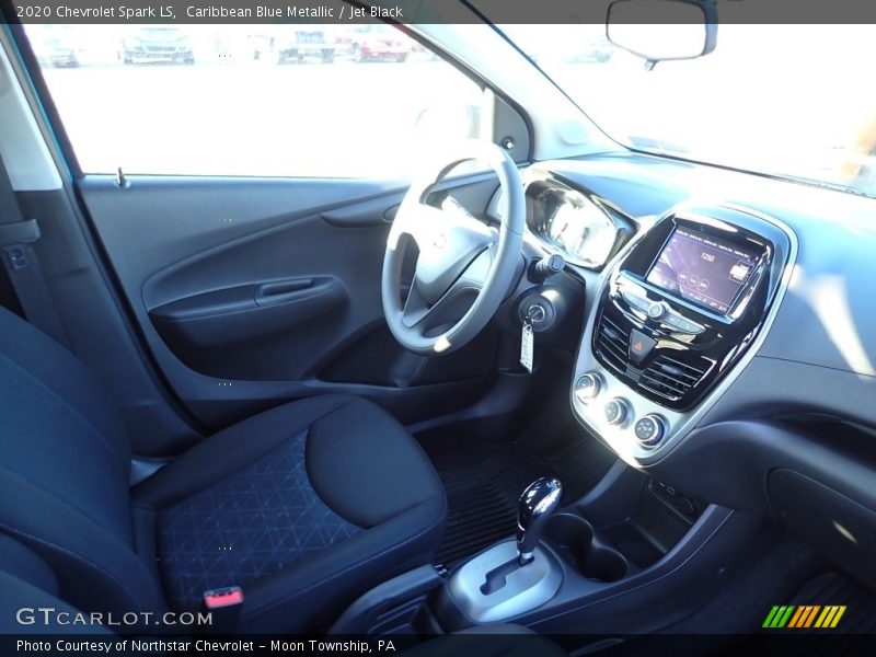 Caribbean Blue Metallic / Jet Black 2020 Chevrolet Spark LS