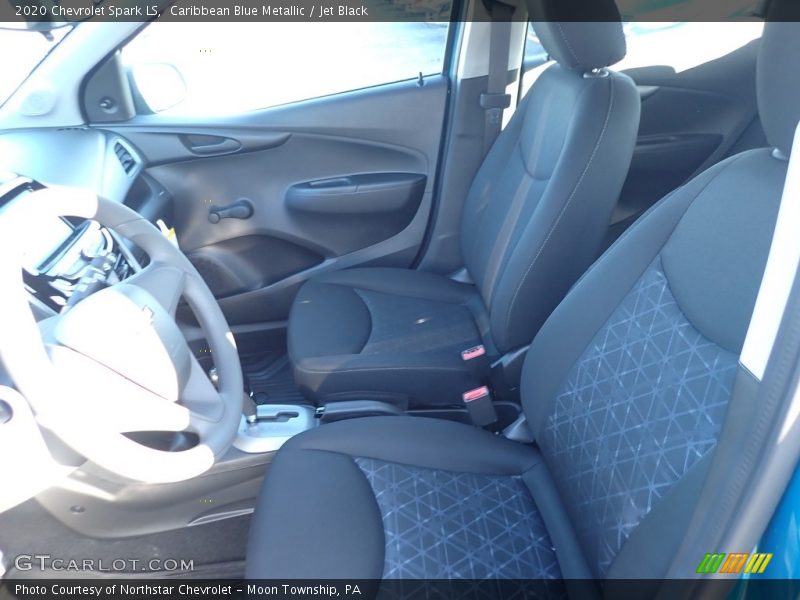 Caribbean Blue Metallic / Jet Black 2020 Chevrolet Spark LS