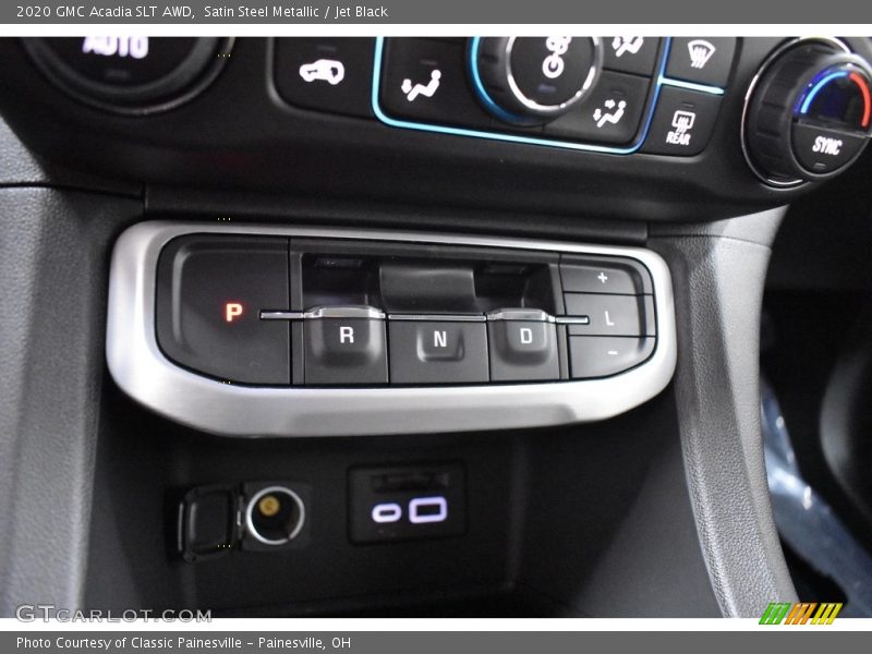 Satin Steel Metallic / Jet Black 2020 GMC Acadia SLT AWD