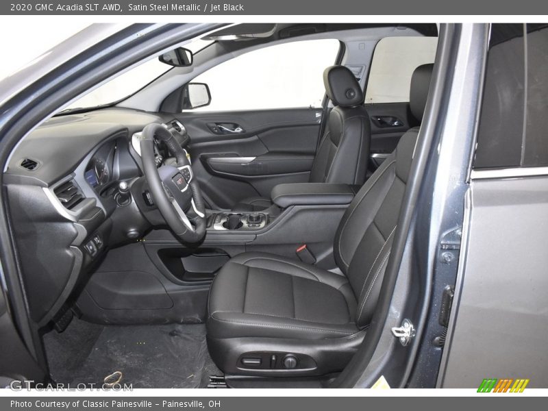 Satin Steel Metallic / Jet Black 2020 GMC Acadia SLT AWD
