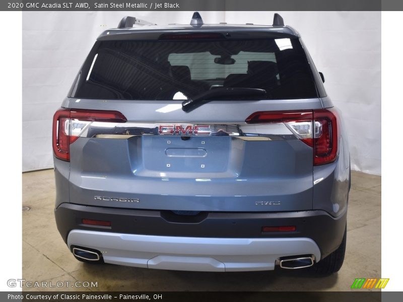 Satin Steel Metallic / Jet Black 2020 GMC Acadia SLT AWD