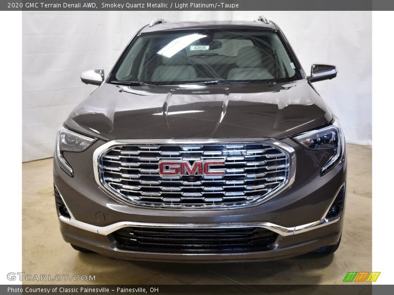 Smokey Quartz Metallic / Light Platinum/­Taupe 2020 GMC Terrain Denali AWD