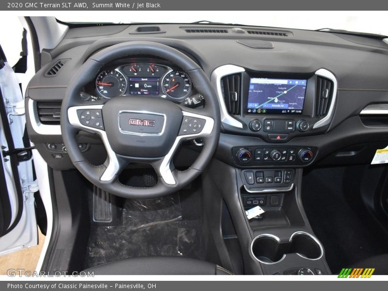 Summit White / Jet Black 2020 GMC Terrain SLT AWD