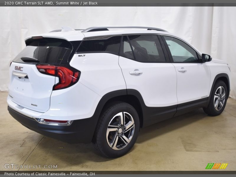 Summit White / Jet Black 2020 GMC Terrain SLT AWD