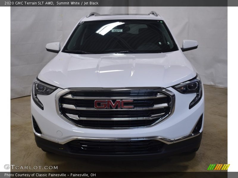 Summit White / Jet Black 2020 GMC Terrain SLT AWD