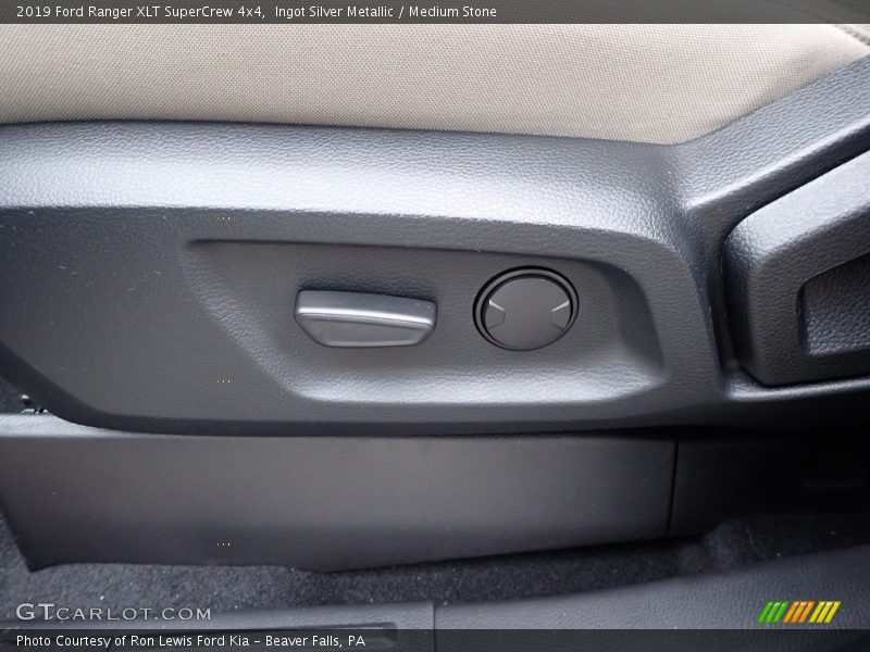 Ingot Silver Metallic / Medium Stone 2019 Ford Ranger XLT SuperCrew 4x4