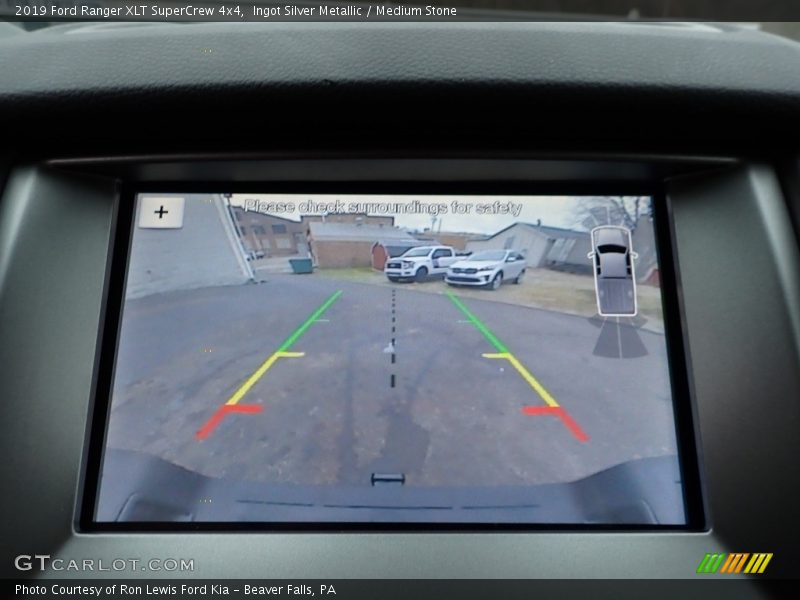 Ingot Silver Metallic / Medium Stone 2019 Ford Ranger XLT SuperCrew 4x4