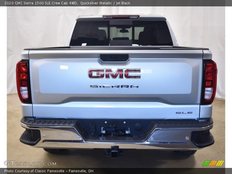 Quicksilver Metallic / Jet Black 2020 GMC Sierra 1500 SLE Crew Cab 4WD