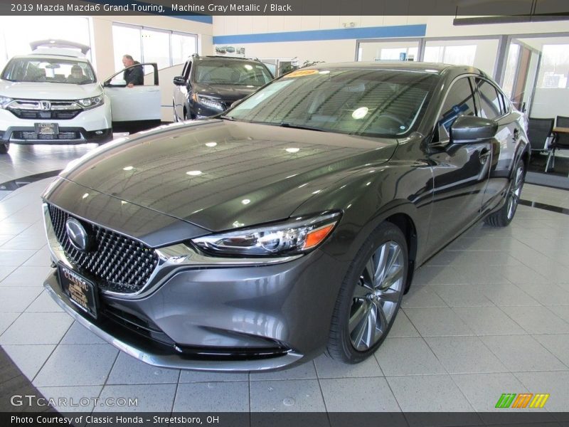 Machine Gray Metallic / Black 2019 Mazda Mazda6 Grand Touring