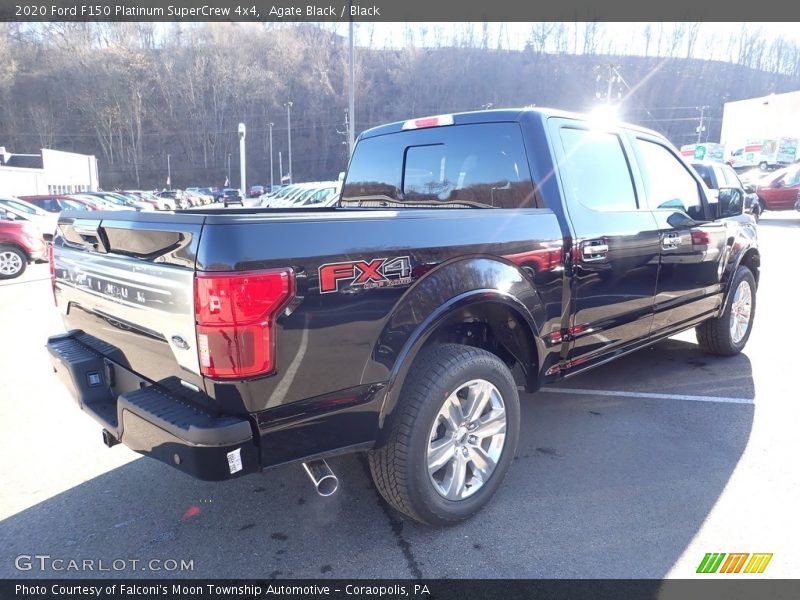 Agate Black / Black 2020 Ford F150 Platinum SuperCrew 4x4