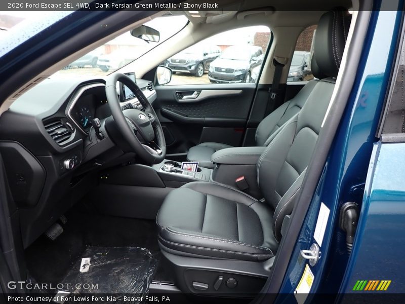 Front Seat of 2020 Escape SEL 4WD