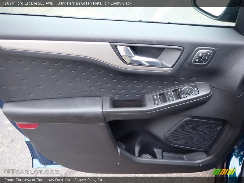 Dark Persian Green Metallic / Ebony Black 2020 Ford Escape SEL 4WD