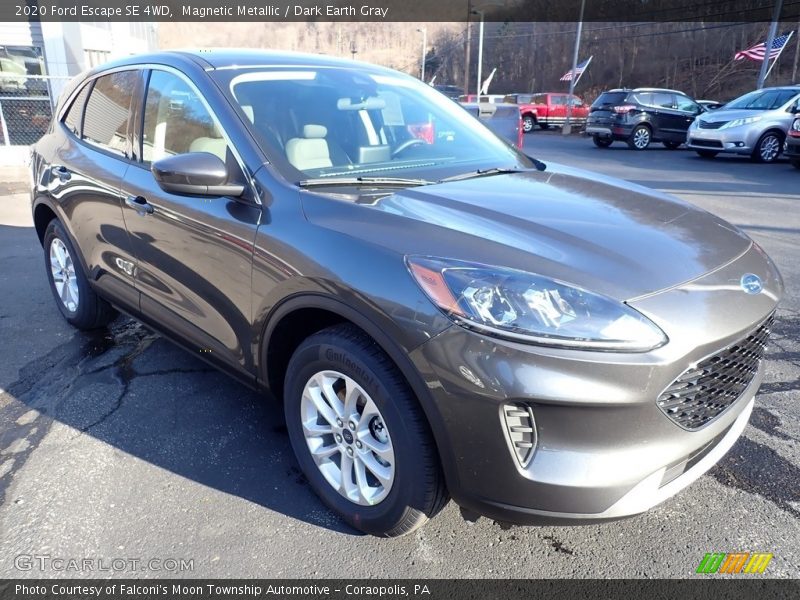 Magnetic Metallic / Dark Earth Gray 2020 Ford Escape SE 4WD