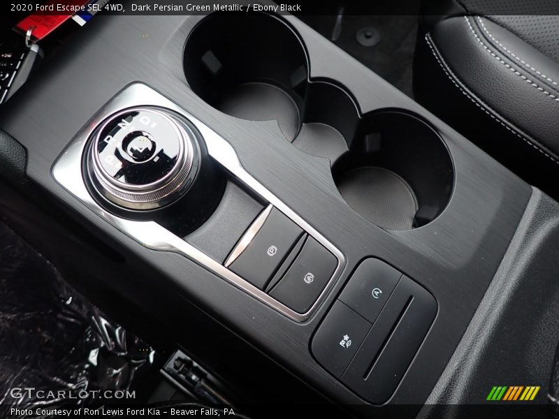 Controls of 2020 Escape SEL 4WD