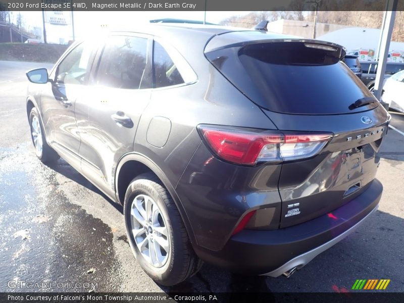 Magnetic Metallic / Dark Earth Gray 2020 Ford Escape SE 4WD