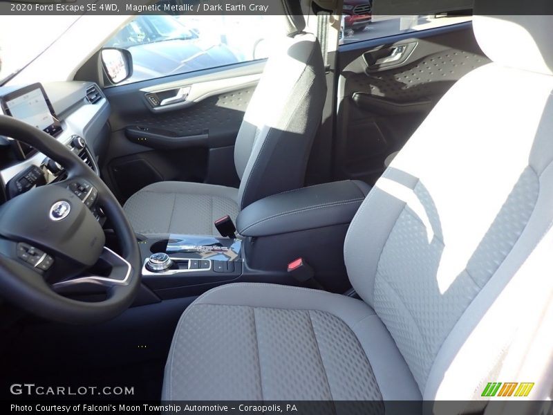 Magnetic Metallic / Dark Earth Gray 2020 Ford Escape SE 4WD