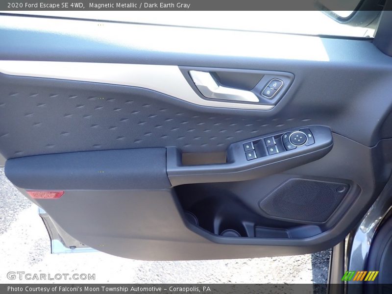 Magnetic Metallic / Dark Earth Gray 2020 Ford Escape SE 4WD