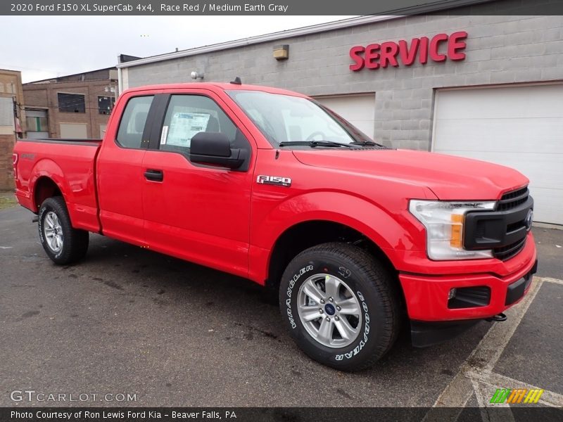  2020 F150 XL SuperCab 4x4 Race Red