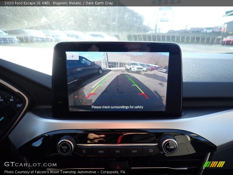Magnetic Metallic / Dark Earth Gray 2020 Ford Escape SE 4WD