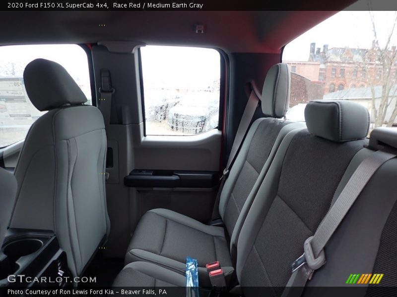 Rear Seat of 2020 F150 XL SuperCab 4x4