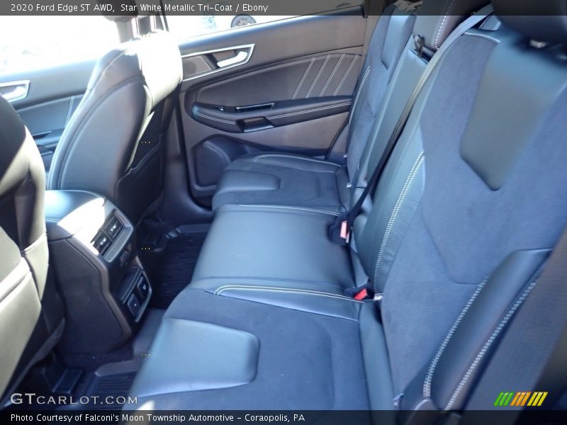 Star White Metallic Tri-Coat / Ebony 2020 Ford Edge ST AWD