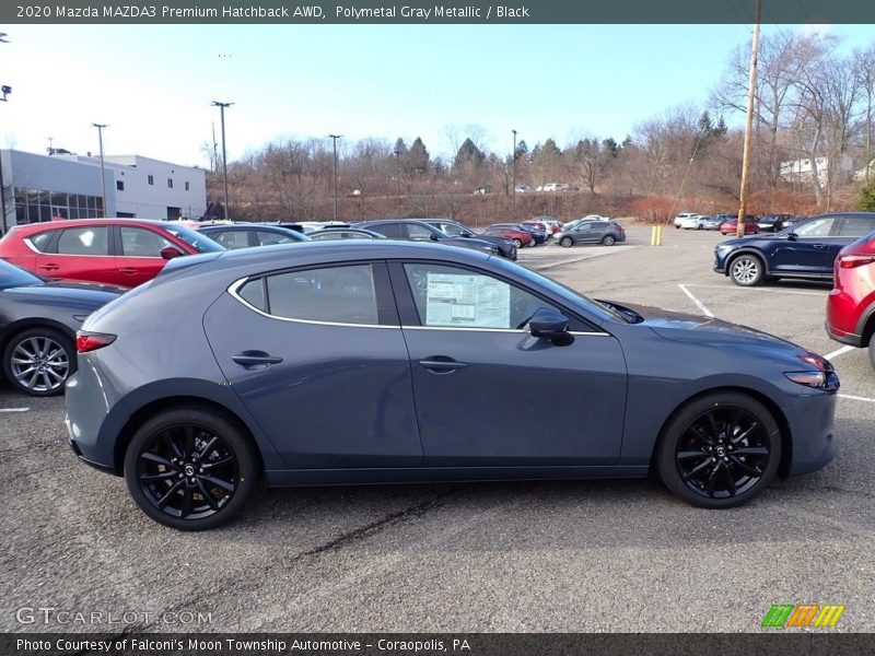  2020 MAZDA3 Premium Hatchback AWD Polymetal Gray Metallic