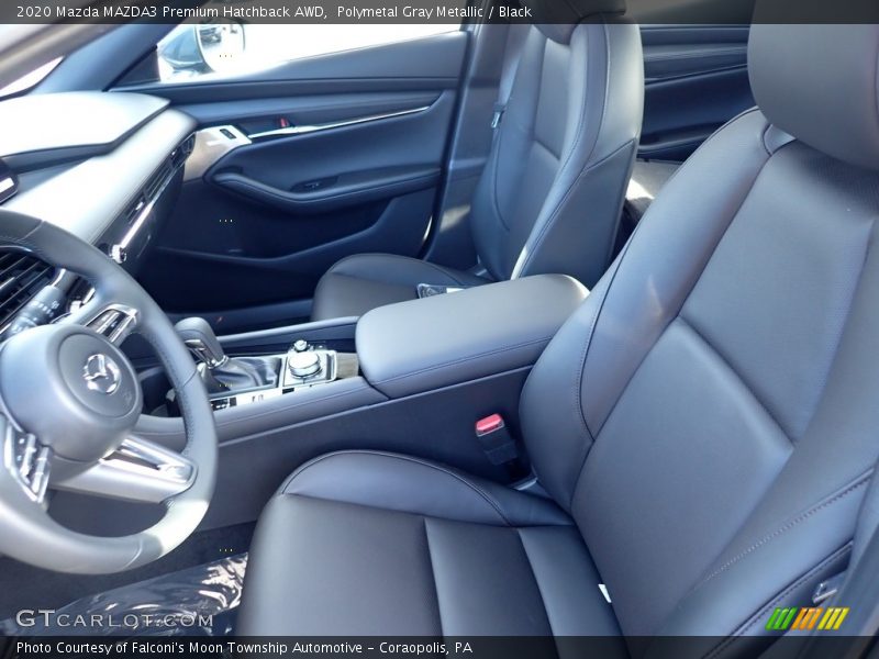 Polymetal Gray Metallic / Black 2020 Mazda MAZDA3 Premium Hatchback AWD