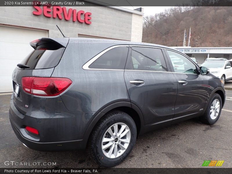 Gravity Gray / Black 2020 Kia Sorento LX AWD