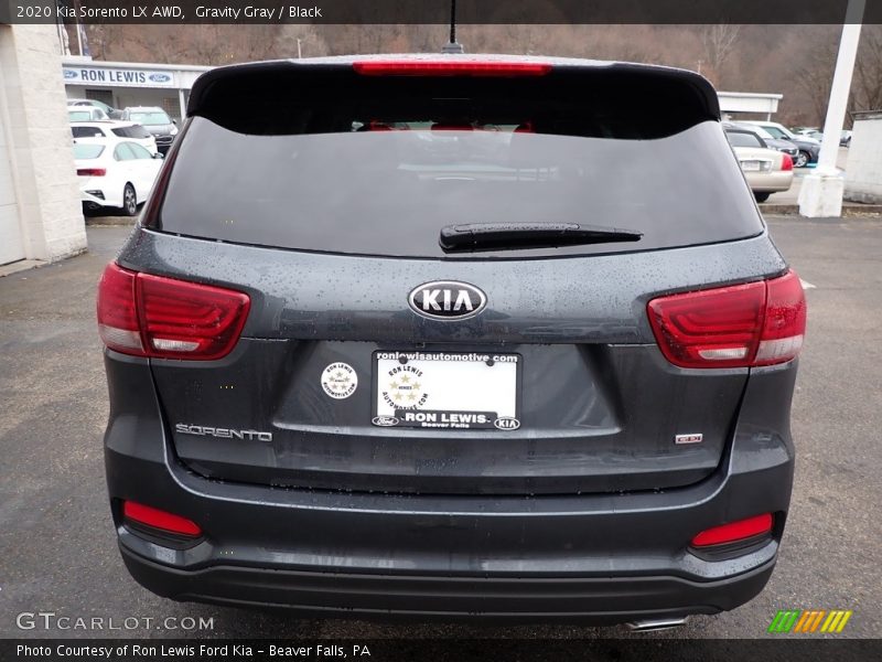 Gravity Gray / Black 2020 Kia Sorento LX AWD
