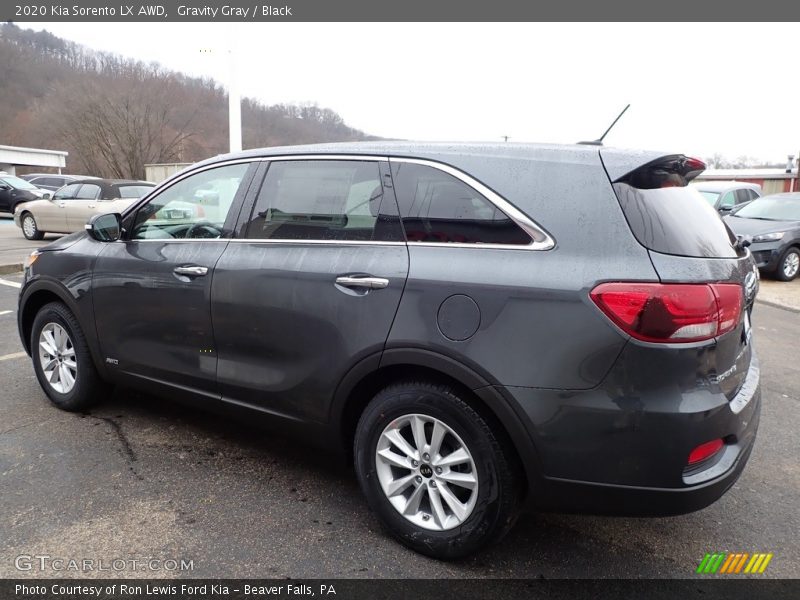 Gravity Gray / Black 2020 Kia Sorento LX AWD