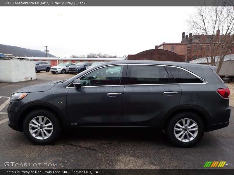 Gravity Gray / Black 2020 Kia Sorento LX AWD