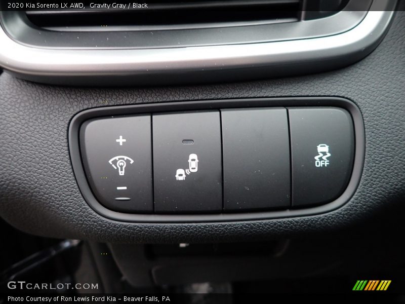 Gravity Gray / Black 2020 Kia Sorento LX AWD