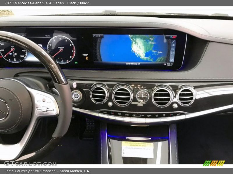Navigation of 2020 S 450 Sedan