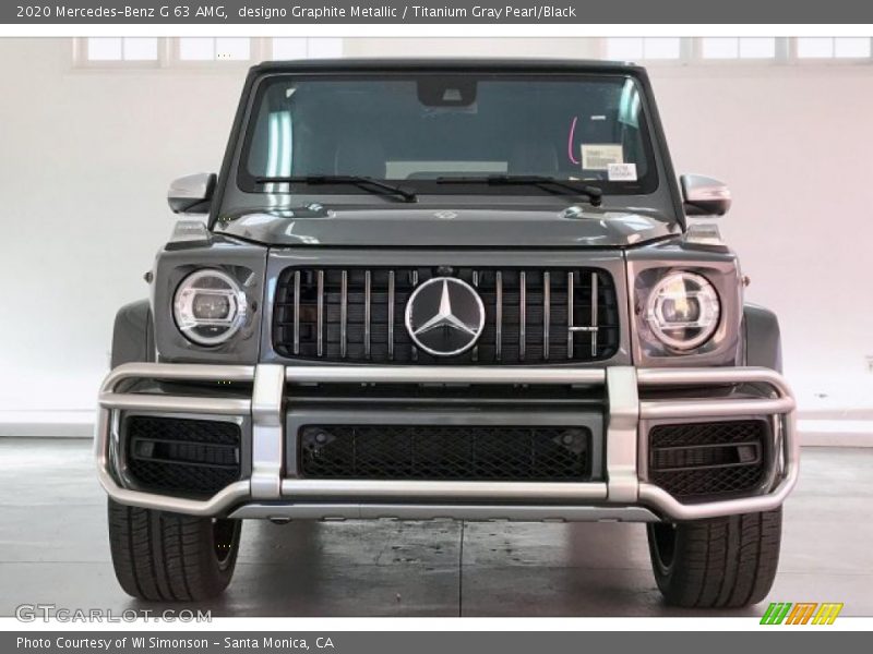 designo Graphite Metallic / Titanium Gray Pearl/Black 2020 Mercedes-Benz G 63 AMG