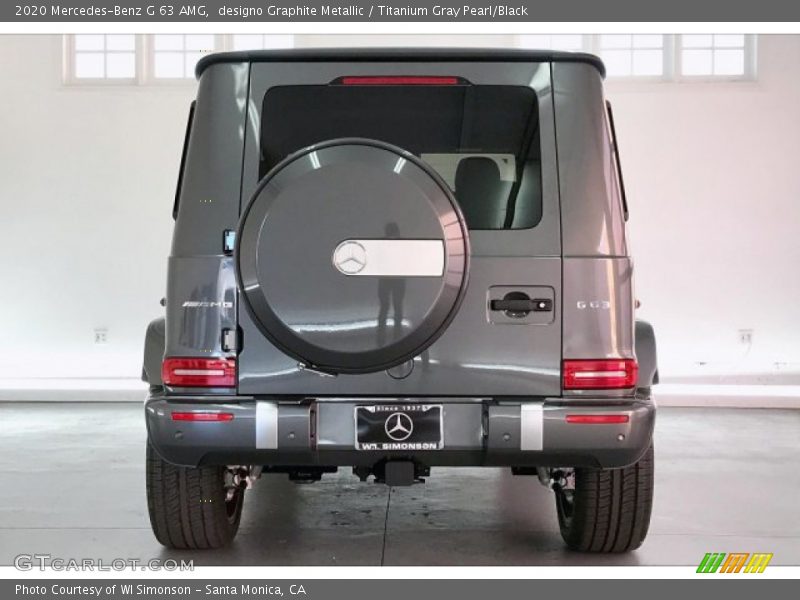 designo Graphite Metallic / Titanium Gray Pearl/Black 2020 Mercedes-Benz G 63 AMG
