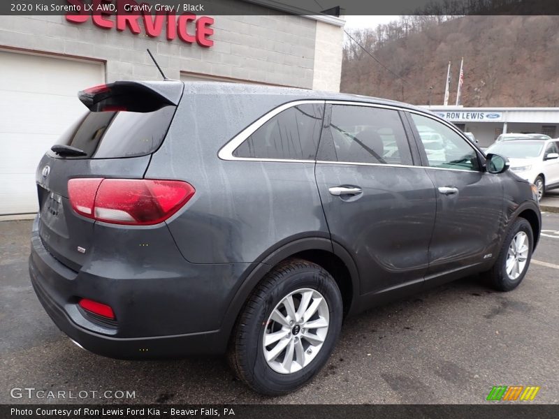 Gravity Gray / Black 2020 Kia Sorento LX AWD