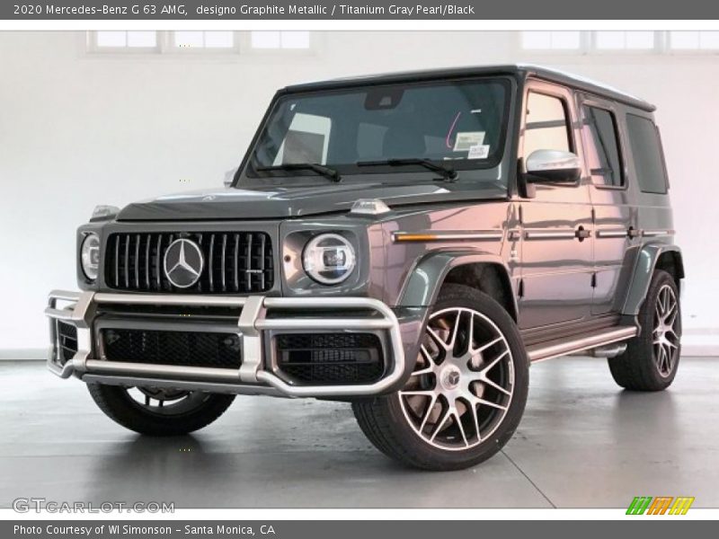 designo Graphite Metallic / Titanium Gray Pearl/Black 2020 Mercedes-Benz G 63 AMG