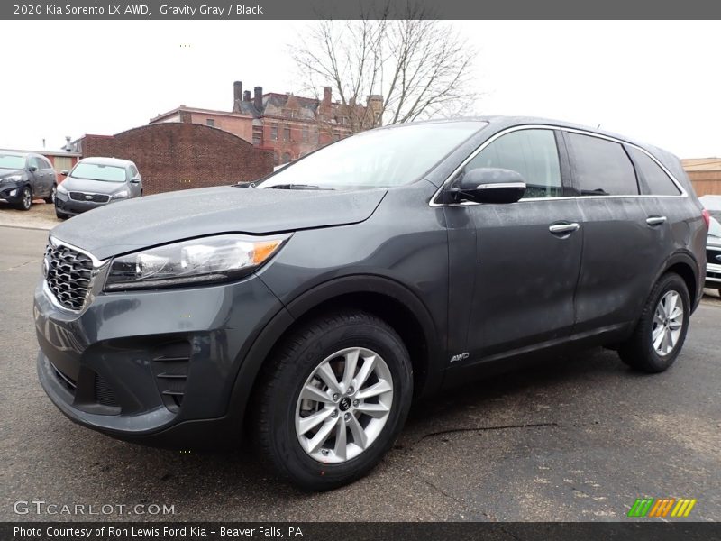Gravity Gray / Black 2020 Kia Sorento LX AWD