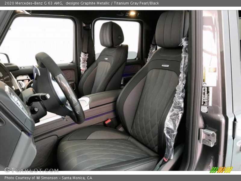 designo Graphite Metallic / Titanium Gray Pearl/Black 2020 Mercedes-Benz G 63 AMG