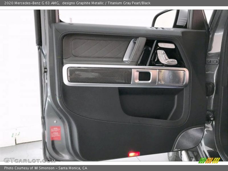 designo Graphite Metallic / Titanium Gray Pearl/Black 2020 Mercedes-Benz G 63 AMG