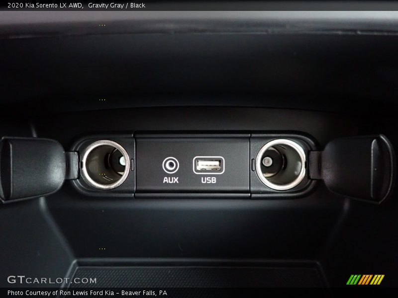 Gravity Gray / Black 2020 Kia Sorento LX AWD