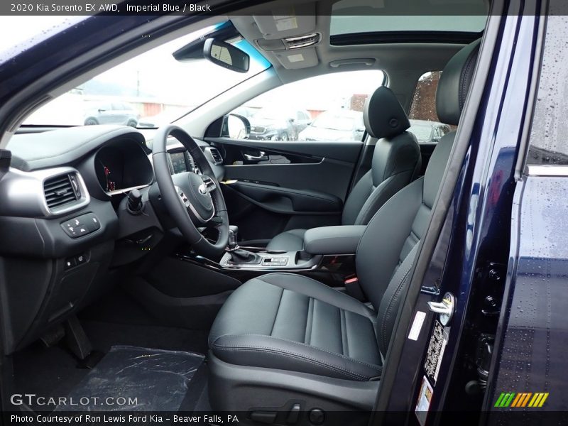 Imperial Blue / Black 2020 Kia Sorento EX AWD