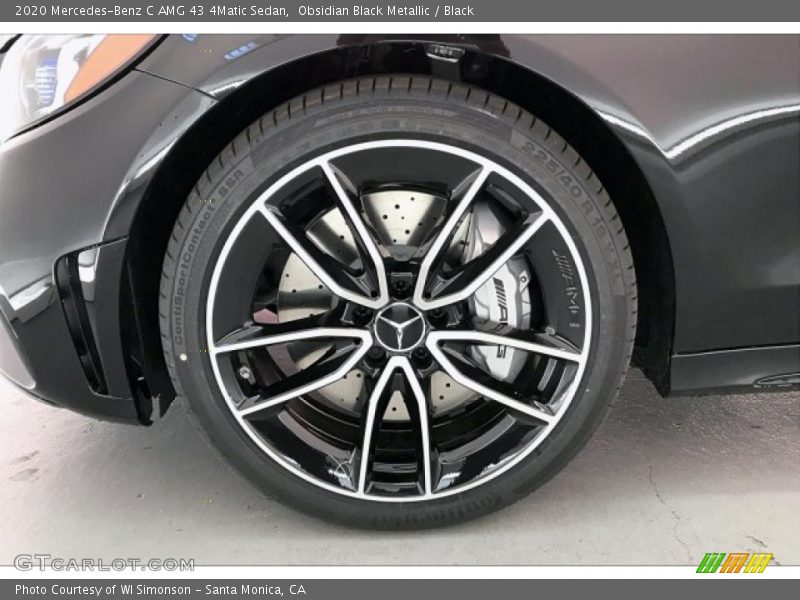 Obsidian Black Metallic / Black 2020 Mercedes-Benz C AMG 43 4Matic Sedan