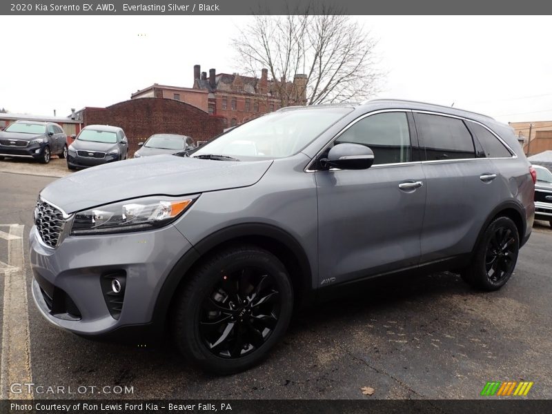 Everlasting Silver / Black 2020 Kia Sorento EX AWD