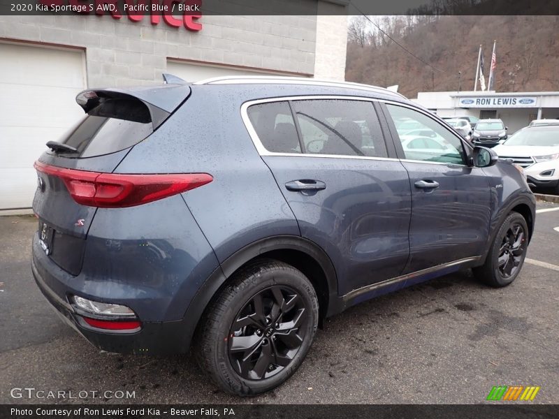 Pacific Blue / Black 2020 Kia Sportage S AWD