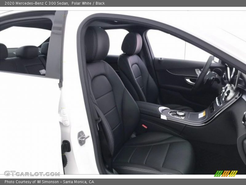 Polar White / Black 2020 Mercedes-Benz C 300 Sedan