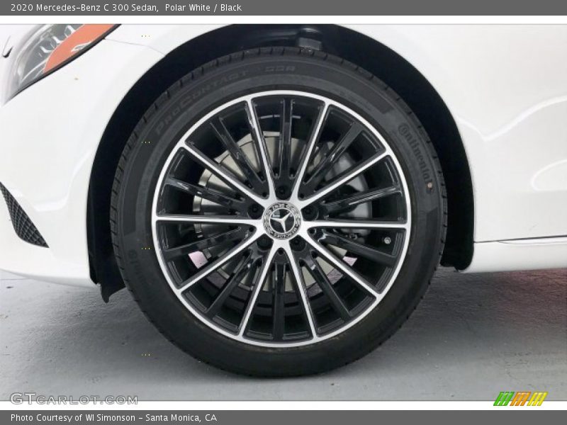 Polar White / Black 2020 Mercedes-Benz C 300 Sedan