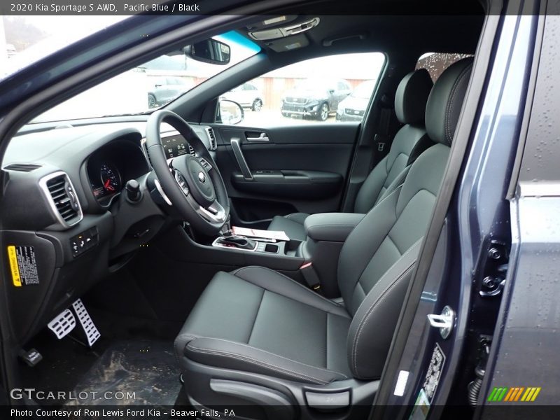  2020 Sportage S AWD Black Interior