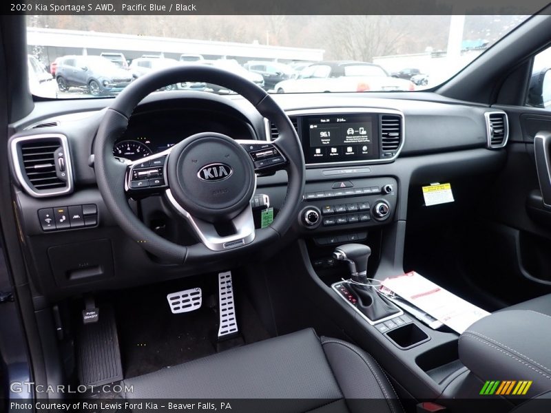 Dashboard of 2020 Sportage S AWD