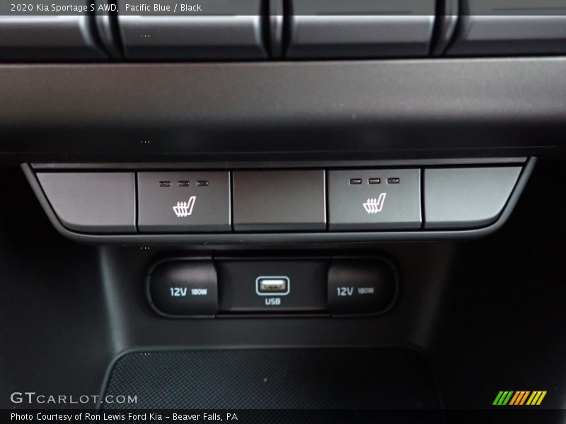 Pacific Blue / Black 2020 Kia Sportage S AWD